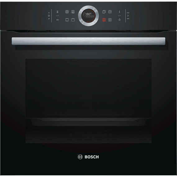 Встраиваемый электрический духовой шкаф Bosch Serie 8 HBG634BB1 фото 