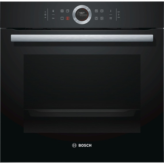 Встраиваемый электрический духовой шкаф Bosch Serie 8 HBG672BB1F фото 