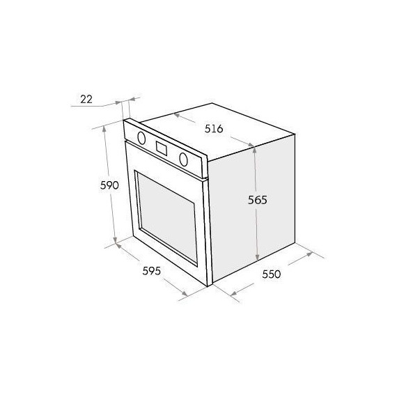 Электрический духовой шкаф Maunfeld AEOC.575B фото 15