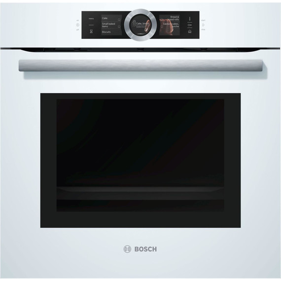 Встраиваемый электрический духовой шкаф Bosch Serie 8 HNG6764W6 фото 