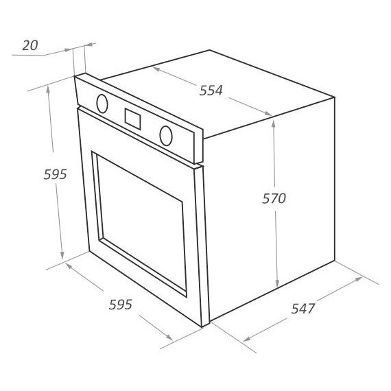 Электрический духовой шкаф Maunfeld EOEM.769B фото 20