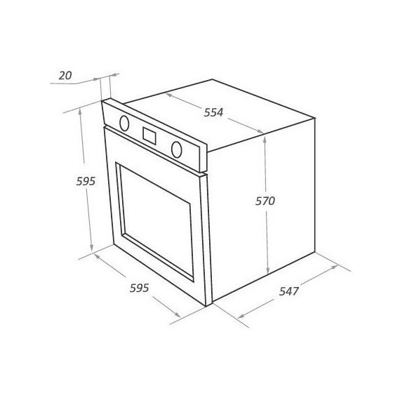 Электрический духовой шкаф Maunfeld EOEFG.769RIB.RT фото 22