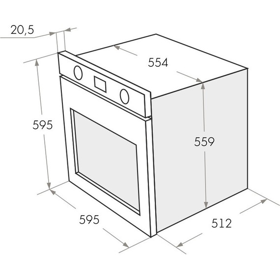 Электрический духовой шкаф Maunfeld EOEH.5811B фото 13