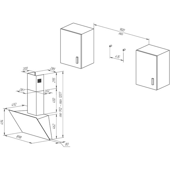 Вытяжка Kuppersberg F 960 - 5 Вытяжка Kuppersberg F 960 фото 5