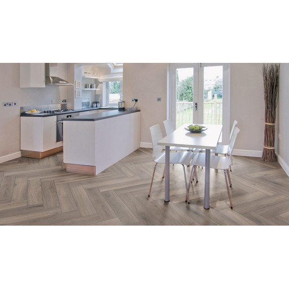 Ламинат Kronotex Herringbone 133x665 мм D 3860, дуб феррара фото 4