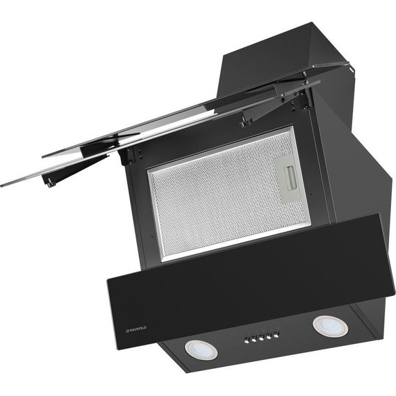 Вытяжка Maunfeld Cascada Push 50, чёрный фото 7