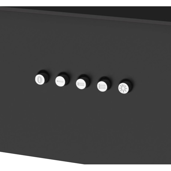 Вытяжка Maunfeld Cascada Push 50, чёрный фото 8