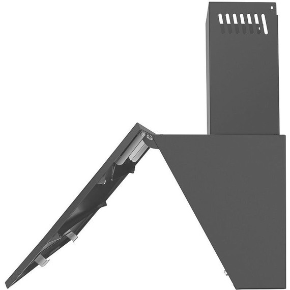 Вытяжка Maunfeld Bridge 60, чёрный (чёрное стекло) - 4 Вытяжка Maunfeld Bridge 60, чёрный (чёрное стекло) фото 4