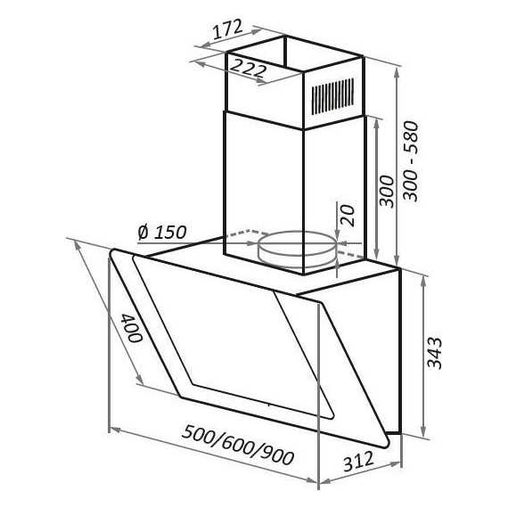 Вытяжка Maunfeld Wind Push 50 фото 15