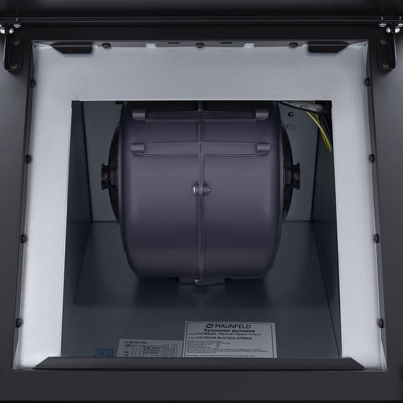 Вытяжка Maunfeld Gloria 60, чёрный (чёрное стекло) фото 13