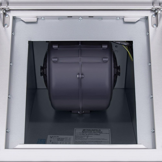 Вытяжка Maunfeld Gloria 60, нержавеющая сталь (чёрное стекло) фото 11