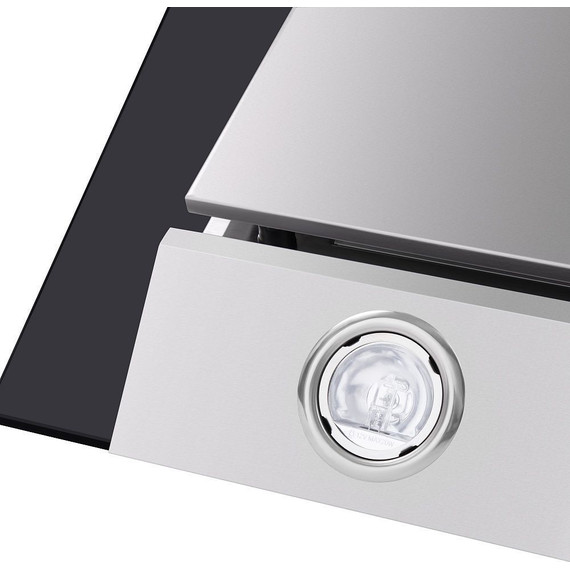 Вытяжка Maunfeld Gloria 60, нержавеющая сталь (чёрное стекло) фото 12