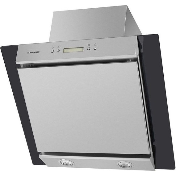 Вытяжка Maunfeld Gloria 60, нержавеющая сталь (чёрное стекло) фото 3