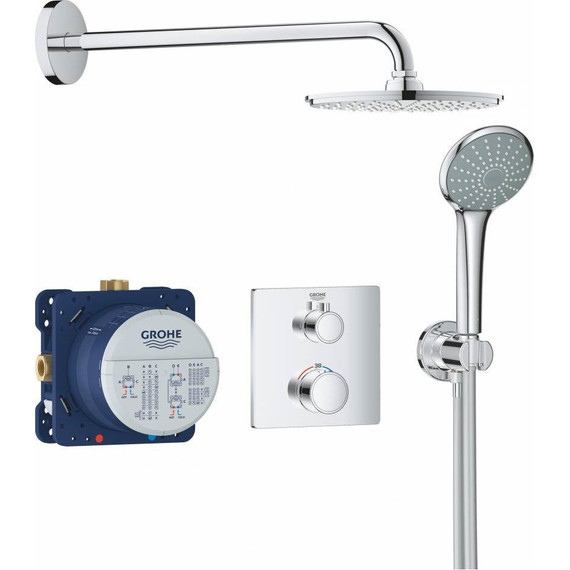 Душевая система для душа с термостатом Grohe Grohtherm 34734000 фото 