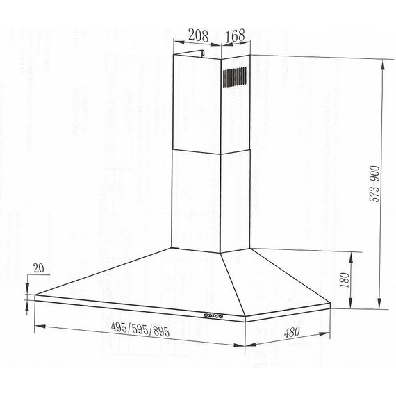 Вытяжка Maunfeld Cork 50 - 15 Вытяжка Maunfeld Cork 50 фото 15