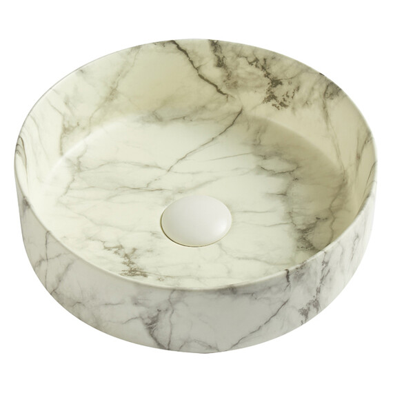 Раковина-чаша Azario 35 см AZ-3134, мраморный фото 