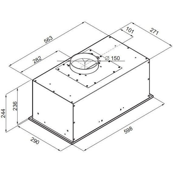 Вытяжка Maunfeld Crosby Power 60, нержавеющая сталь фото 14