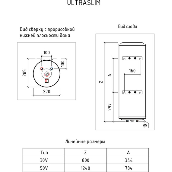 Водонагреватель (бойлер) Thermex IU 50 V - 11 Водонагреватель (бойлер) Thermex IU 50 V фото 11