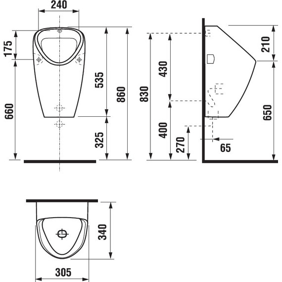 Писсуар Jika Golem 4306.1.000.000.1 фото 3