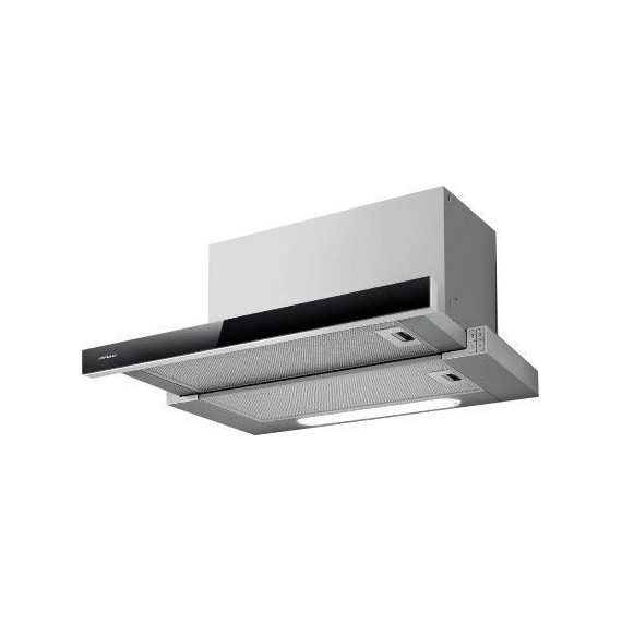 Вытяжка Jet Air Betta 60/GR/BK GL (чёрное стекло) фото 