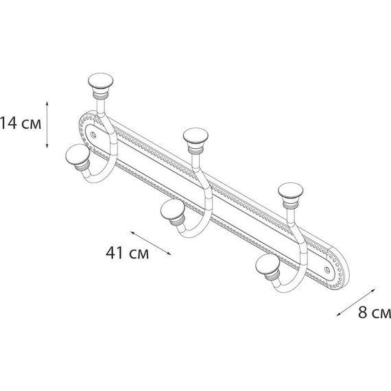 Набор крючков Fixsen Adele FX-55005-3 фото 3