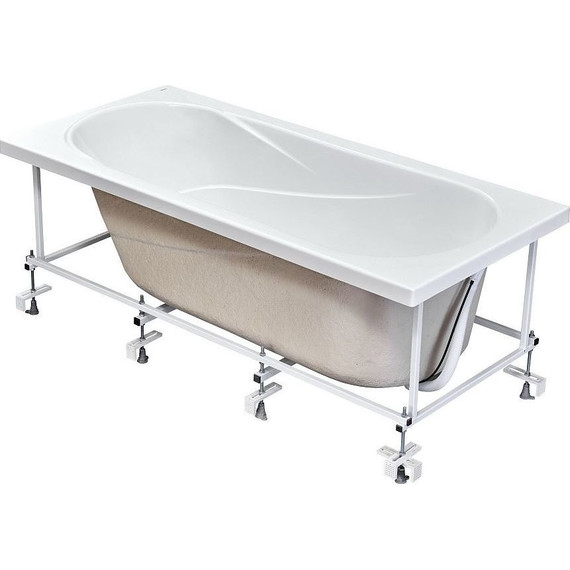 Ванна акриловая Santek Касабланка XL 180x80 см 1.WH30.2.482, Размер - мм: 1800х800 - 3 Ванна акриловая Santek Касабланка XL 180x80 см 1.WH30.2.482, Размер - мм: 1800х800 фото 3