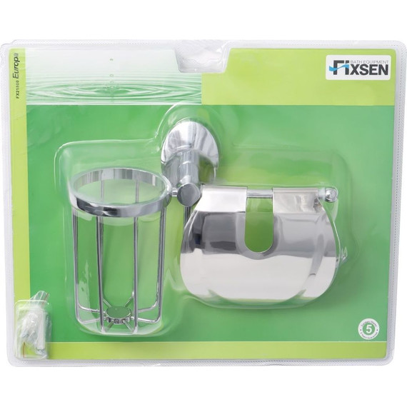 Держатель для туалетной бумаги Fixsen Europa FX-21809+10 фото 2