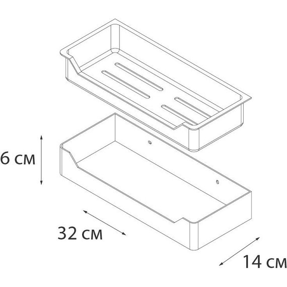 Полка прямоугольная Fixsen Hotel FX-31003C 32 см, хром/белый - 4 Полка прямоугольная Fixsen Hotel FX-31003C 32 см, хром/белый фото 4