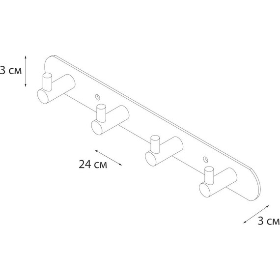 Набор крючков Fixsen Hotel FX-31005-4 фото 4
