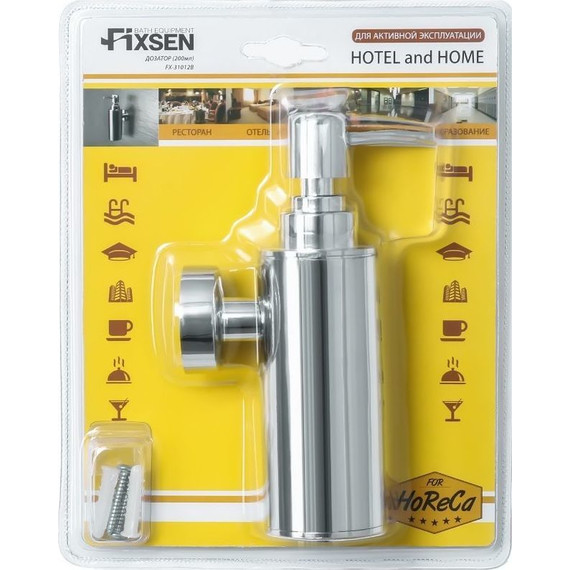 Дозатор для жидкого мыла Fixsen Hotel FX-31012B фото 3