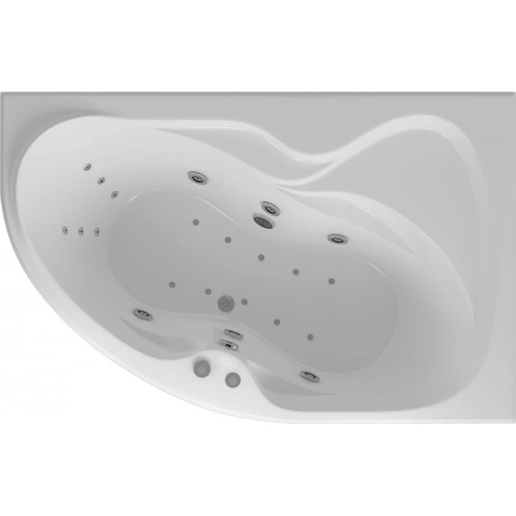 Ванна гидромассажная Aquatek Вега 170x105 см R фото 4