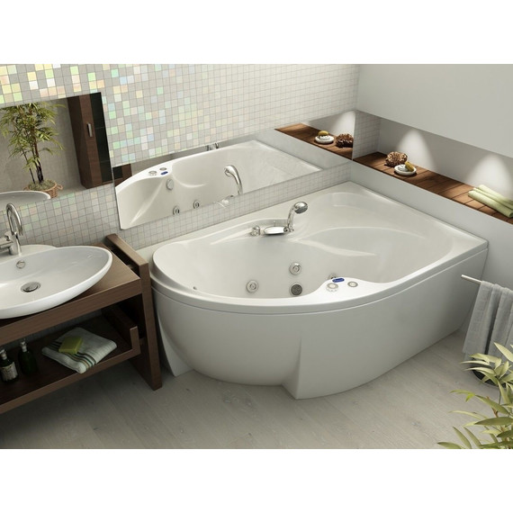 Ванна гидромассажная Aquatek Вега 170x105 см R фото 2