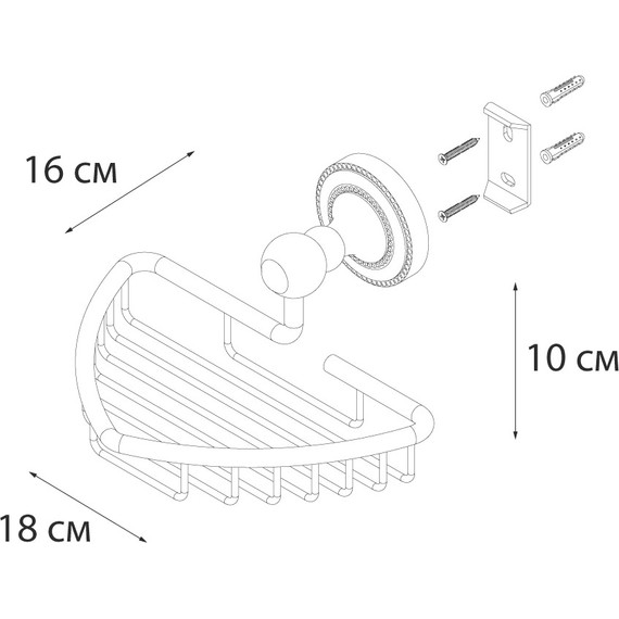 Мыльница Fixsen Style FX-41109 фото 3