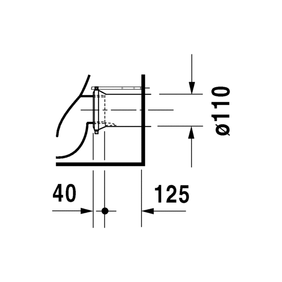 Унитаз приставной Duravit Starck 3 0124090000 фото 7