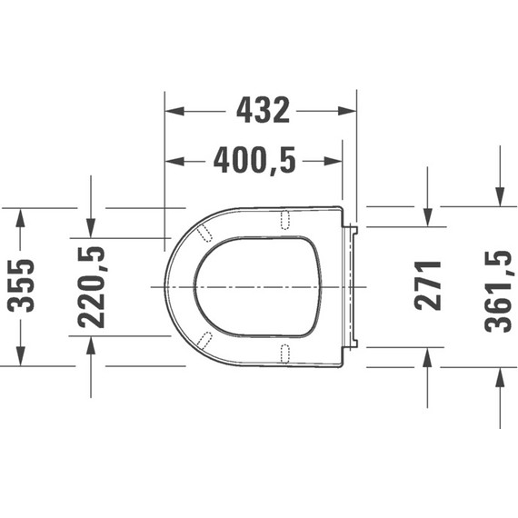 Сиденье с крышкой для унитаза Duravit ME by Starck SoftClose микролифт 0020190000 - 3 Сиденье с крышкой для унитаза Duravit ME by Starck SoftClose микролифт 0020190000 фото 3