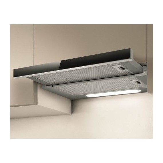Вытяжка ELICA ELITE 14 LUX GRVT/A/60 (чёрное стекло) фото 
