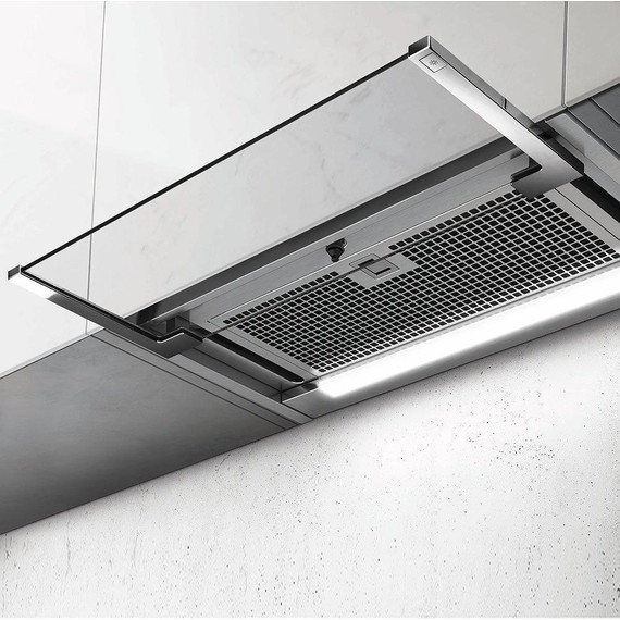 Вытяжка ELICA GLASS OUT IX/A/60 (прозрачное стекло) - 2 Вытяжка ELICA GLASS OUT IX/A/60 (прозрачное стекло) фото 2