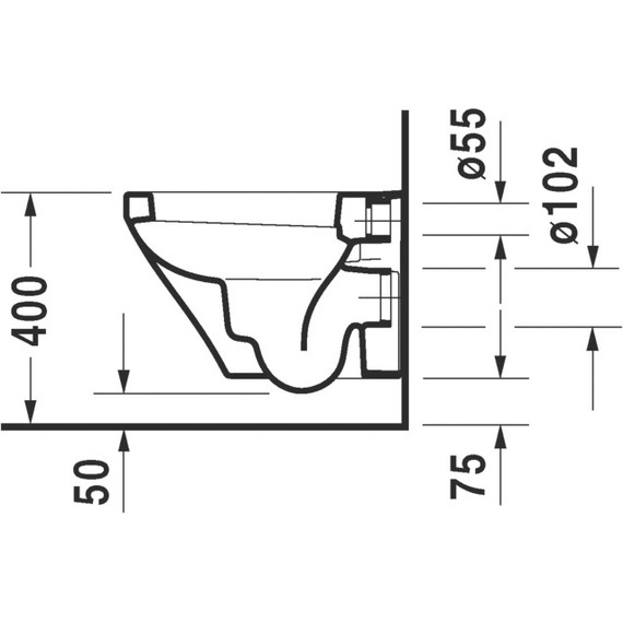 Унитаз подвесной Duravit Durastyle 2539090000 - 3 Унитаз подвесной Duravit Durastyle 2539090000 фото 3