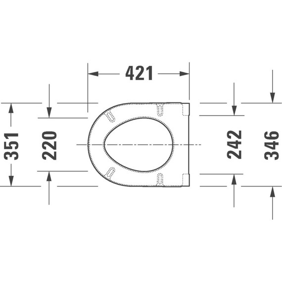 Сиденье с крышкой для унитаза Duravit Starck 3 SoftClose микролифт 0063890000 фото 3