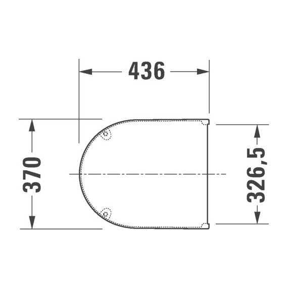 Сиденье с крышкой для унитаза Duravit Starck 3 дюропласт 0063810000 - 2 Сиденье с крышкой для унитаза Duravit Starck 3 дюропласт 0063810000 фото 2