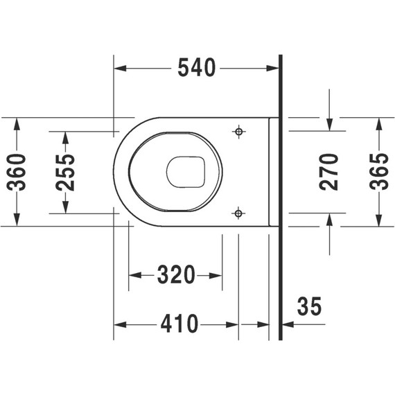 Унитаз подвесной Duravit Starck 3 2200090000 фото 7