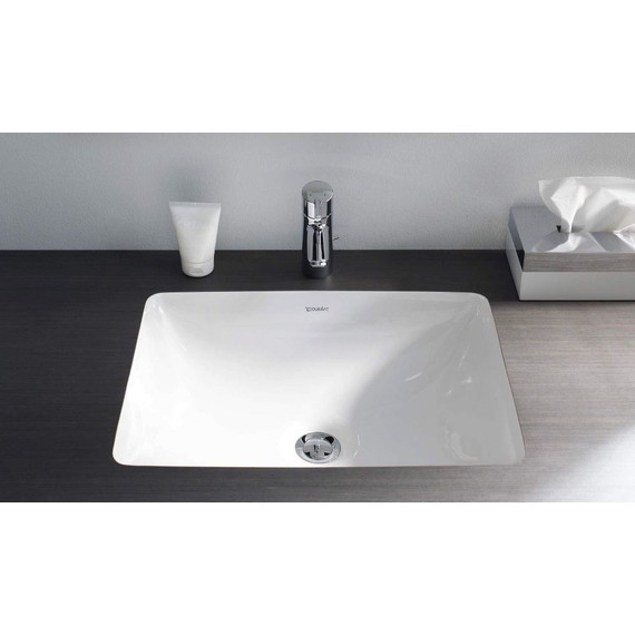 Раковина врезная под столешницу Duravit Starck 3 49 см 0305490000 - 3 Раковина врезная под столешницу Duravit Starck 3 49 см 0305490000 фото 3