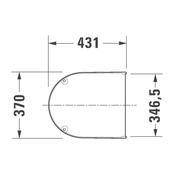 Сиденье с крышкой для унитаза Duravit Starck 3 SoftClose микролифт 0063890000 фото 2