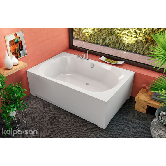Ванна акриловая Kolpa-San Adam & Eva 195x125 см, Размер - мм: 1950х1250 фото 4