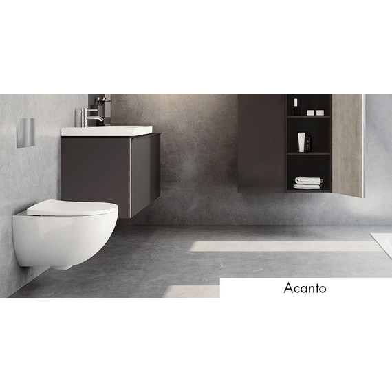 Унитаз подвесной Geberit (Keramag) Acanto Rimfree 500.600.01.2 - 2 Унитаз подвесной Geberit (Keramag) Acanto Rimfree 500.600.01.2 фото 2