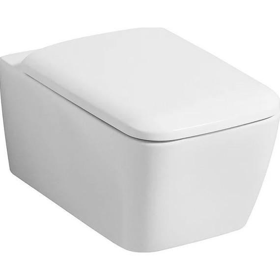 Унитаз подвесной Geberit (Keramag) Icon Square Rimfree 201950000 фото 