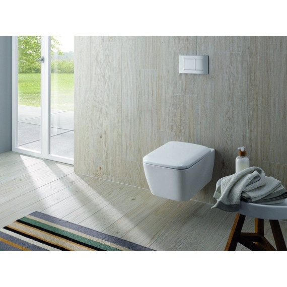 Унитаз подвесной Geberit (Keramag) Icon Square Rimfree 201950000 фото 3