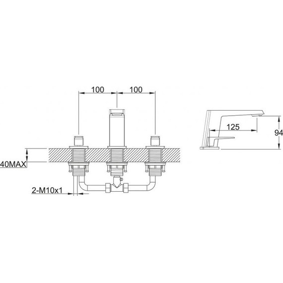 Смеситель для раковины BelBagno Arlie ARL-LTF-CRM - 2 Смеситель для раковины BelBagno Arlie ARL-LTF-CRM фото 2
