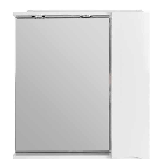 Зеркало-шкаф BelBagno 70 см MARINO-SPC-700/750-1A-BL-P-R, Bianco Lucido фото 