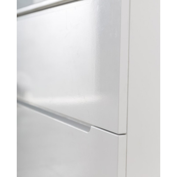Тумба подвесная с раковиной BelBagno ETNA39-700/390-2C-SO-BL-P 70 см, Bianco Lucido, Цвет фасада: Bianco Lucido фото 4